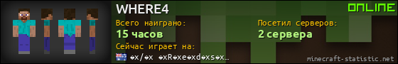 Юзербар 560x90 для WHERE4
