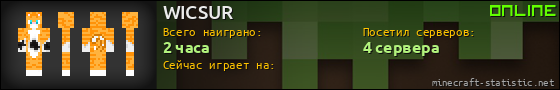 Юзербар 560x90 для WICSUR