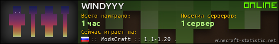 Юзербар 560x90 для WINDYYY