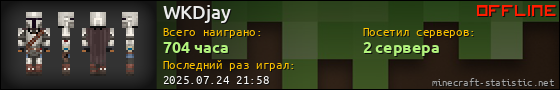 Юзербар 560x90 для WKDjay