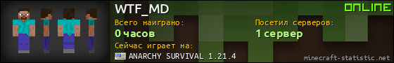 Юзербар 560x90 для WTF_MD