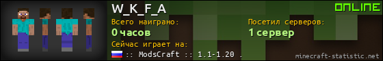 Юзербар 560x90 для W_K_F_A