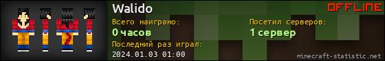 Юзербар 560x90 для Walido