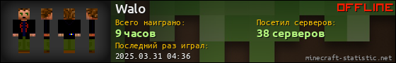 Юзербар 560x90 для Walo