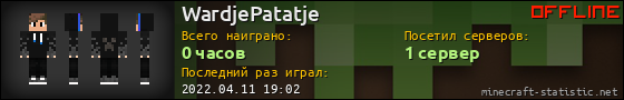Юзербар 560x90 для WardjePatatje