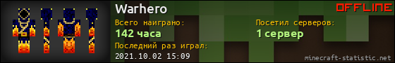 Юзербар 560x90 для Warhero