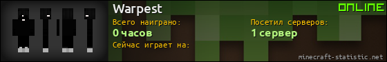 Юзербар 560x90 для Warpest