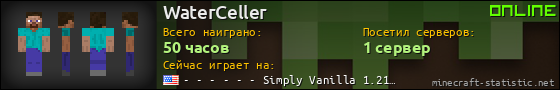 Юзербар 560x90 для WaterCeller