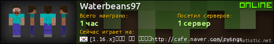 Юзербар 560x90 для Waterbeans97