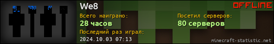 Юзербар 560x90 для We8