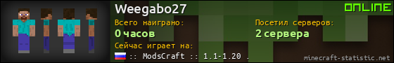 Юзербар 560x90 для Weegabo27