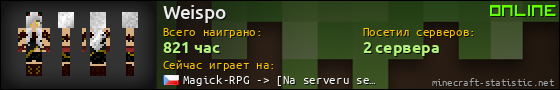 Юзербар 560x90 для Weispo