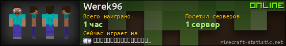Юзербар 560x90 для Werek96