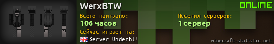 Юзербар 560x90 для WerxBTW