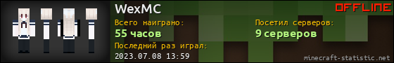 Юзербар 560x90 для WexMC