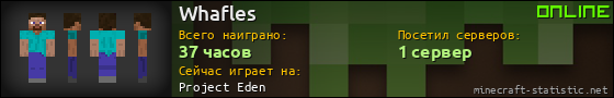 Юзербар 560x90 для Whafles