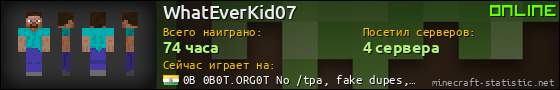 Юзербар 560x90 для WhatEverKid07