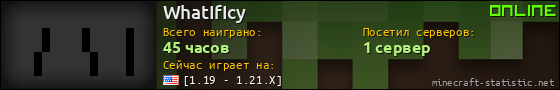 Юзербар 560x90 для WhatIfIcy