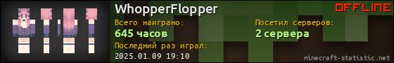 Юзербар 560x90 для WhopperFlopper