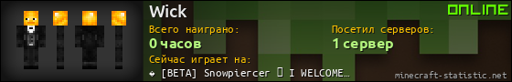 Юзербар 560x90 для Wick