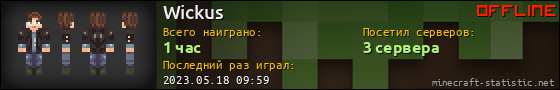 Юзербар 560x90 для Wickus