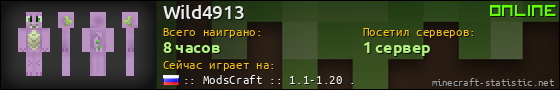 Юзербар 560x90 для Wild4913