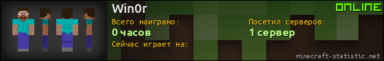 Юзербар 560x90 для Win0r