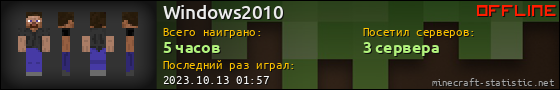 Юзербар 560x90 для Windows2010