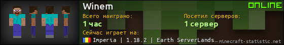 Юзербар 560x90 для Winem