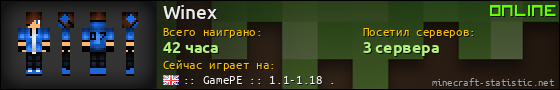 Юзербар 560x90 для Winex