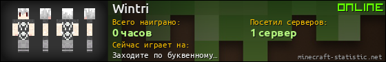 Юзербар 560x90 для Wintri