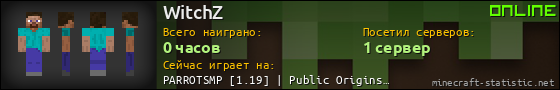 Юзербар 560x90 для WitchZ