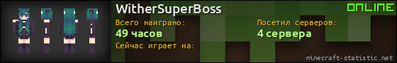 Юзербар 560x90 для WitherSuperBoss