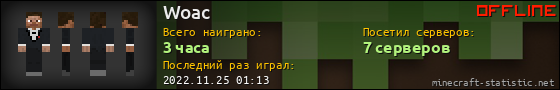Юзербар 560x90 для Woac