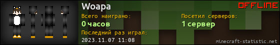 Юзербар 560x90 для Woapa