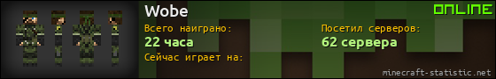 Юзербар 560x90 для Wobe