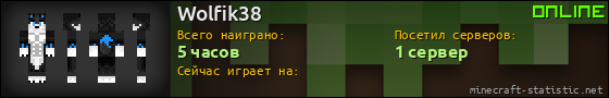 Юзербар 560x90 для Wolfik38