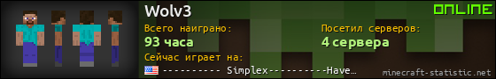 Юзербар 560x90 для Wolv3