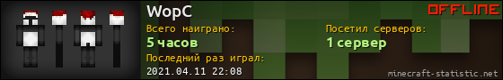 Юзербар 560x90 для WopC