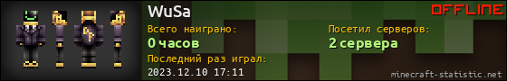 Юзербар 560x90 для WuSa