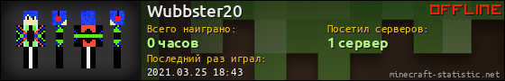 Юзербар 560x90 для Wubbster20