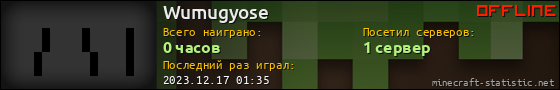 Юзербар 560x90 для Wumugyose