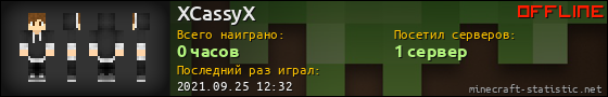 Юзербар 560x90 для XCassyX