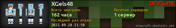 Юзербар 560x90 для XGels48