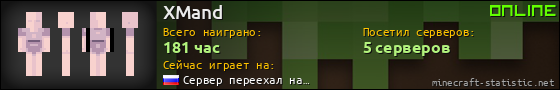 Юзербар 560x90 для XMand