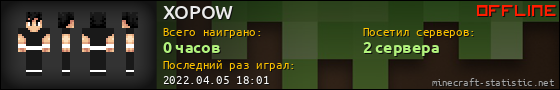 Юзербар 560x90 для XOPOW
