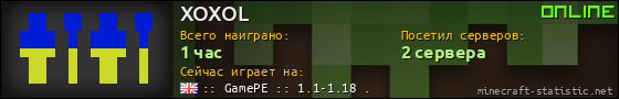 Юзербар 560x90 для XOXOL