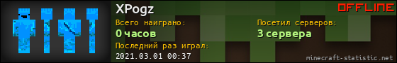 Юзербар 560x90 для XPogz