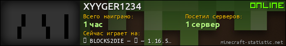 Юзербар 560x90 для XYYGER1234