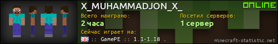 Юзербар 560x90 для X_MUHAMMADJON_X_